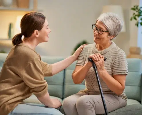 Private elderly care, Connecticut. Helps keep seniors close to their families while providing the assistance they need.